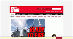 Desktop Screenshot of dailystar.co.uk